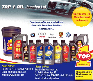 Top 1 Oil Jamaica Ltd - Lubricants